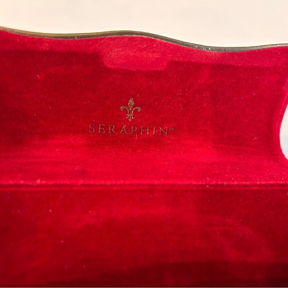 Seraphin Eyeglasses Azalea/8967 Tortoise/Blue Square Japan 53[]16 145 Handmade - Picture 11 of 15